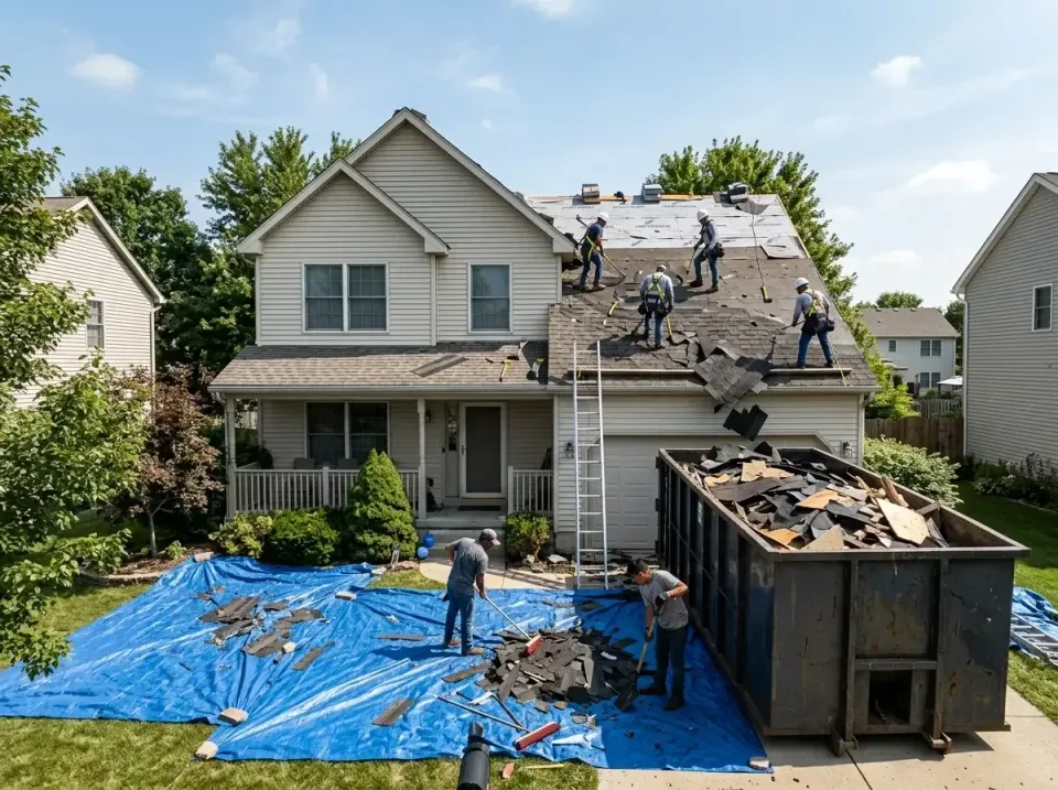 roof-replacement-debris-remova-004 — frequently asked questions, Cheapest Dumpster Rentals in Ballville, OH